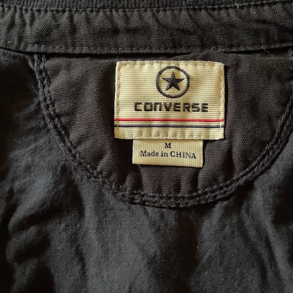 thrifted converse black jacket - Picture 3 of 3